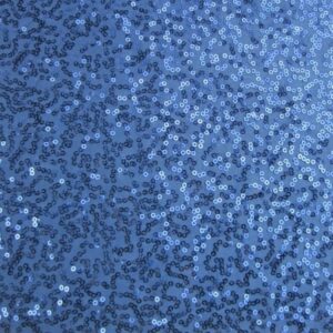 Luxury Sequin Dance Wear Stretch Lycra Fabric Material - NAVY