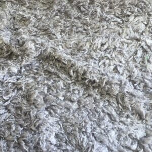Super Luxury MONGOLIAN Faux Fur Fabric Material - SILVER GREY