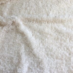 Super Luxury MONGOLIAN Faux Fur Fabric Material - ECRU