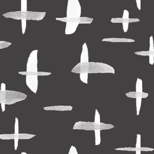 Soft Shell 3-LAYER Waterproof Fabric Material CRISS CROSS - ANTHRACITE