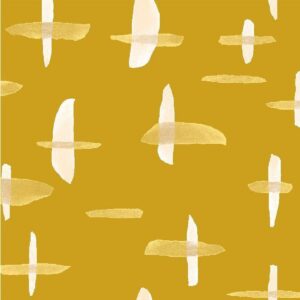 Soft Shell 3-LAYER Waterproof Fabric Material CRISS CROSS - OCHRE