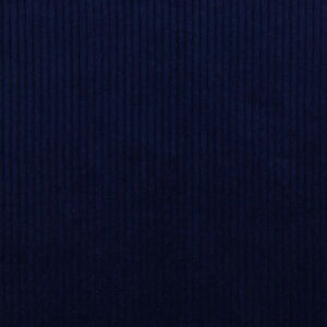 WASHED Jumbo Cord 4.5 Wale Cotton Velvet Fabric Material NAVY