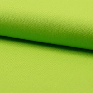 Luxury 100% Cotton Canvas Fabric Craft Material - LIME