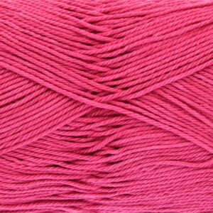 King Cole GIZA Cotton 4ply Yarn Wool 50g 2426 RASPBERRY