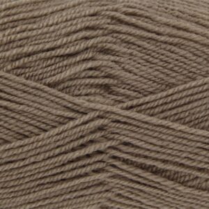 King Cole PRICEWISE DK Double Knitting Yarn Wool 100g 1741 FUDGE