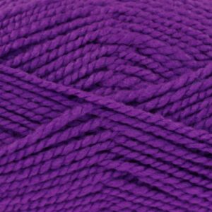 King Cole BIG VALUE Chunky Knitting Yarn Wool 100g 3105 PURPLE