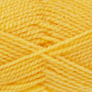 King Cole BIG VALUE Chunky Knitting Yarn Wool 100g 828 YELLOW