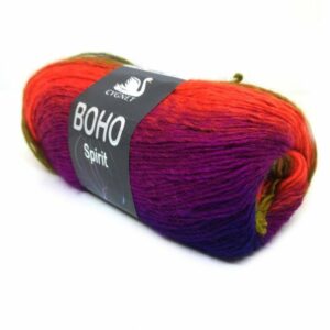 Cygnet Boho Spirit Double Knitting Yarn Wool 100g - 6492 Zest