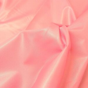 Waterproof 4oz NYLON Fabric Material PU Coated - PALE PINK