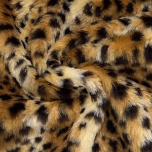 Animal Fun Faux Fur Fabric Material - BABY CHEETAH