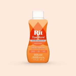 Rit DyeMore Synthetic Fabric LIQUID Dye - Apricot Orange