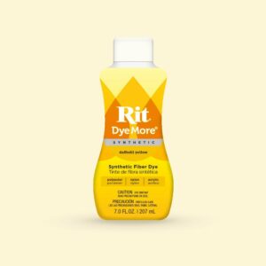 Rit DyeMore Synthetic Fabric LIQUID Dye - Daffodil Yellow