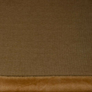 Jersey Coral Cuddlesoft Fleece Purring Fur Fabric Material CAMEL