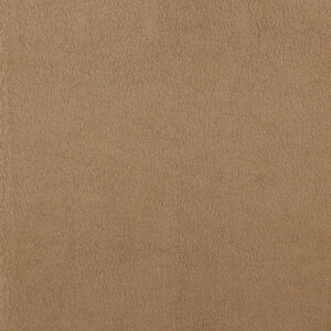 Jersey Fine Sherpa Fleece Fur Fabric Material CAMEL