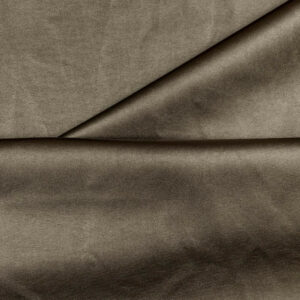 Faux Leather Pleather Fabric Material BROWN METALLIC