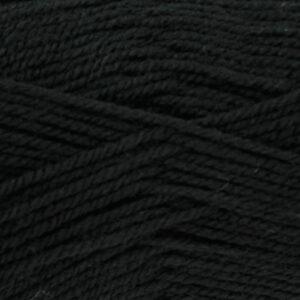 King Cole FASHION ARAN Knitting Wool Yarn 400g - 3318 Black