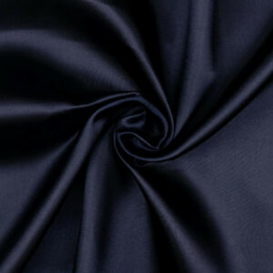 Polyester Liquid Satin Fabric Material NAVY