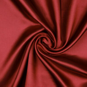 Polyester Liquid Satin Fabric Material WINE