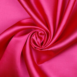 Polyester Liquid Satin Fabric Material PINK