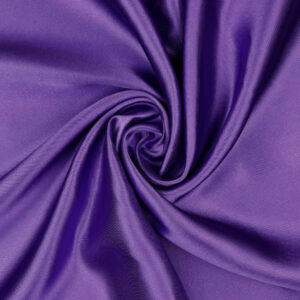 P01-Polyester Liquid Satin Fabric Material PURPLE