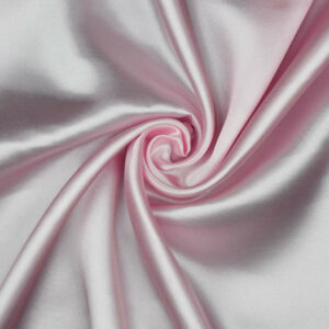 Polyester Liquid Satin Fabric Material LIGHT ROSE