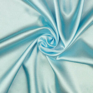 Polyester Liquid Satin Fabric Material LIGHT BLUE