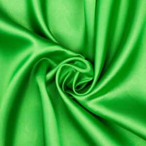 Polyester Liquid Satin Fabric Material GREEN