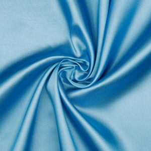 Polyester Liquid Satin Fabric Material TURQUOISE