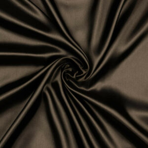 Polyester Liquid Satin Fabric Material BROWN