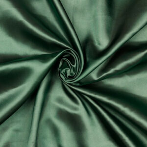 Polyester Liquid Satin Fabric Material OLD GREEN