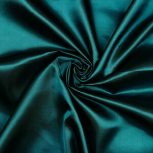 Polyester Liquid Satin Fabric Material DARK PETROL