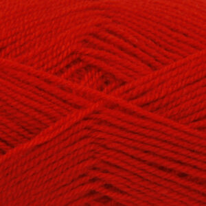 King Cole PRICEWISE DK Double Knitting Yarn Wool 100g 09 Red