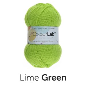 West Yorkshire Spinners Colourlab DK Yarn Wool - 198 Lime Green
