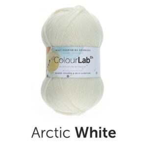 West Yorkshire Spinners Colourlab DK Yarn Wool - 011 Arctic White