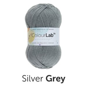 West Yorkshire Spinners Colourlab DK Yarn Wool - 137 Silver Grey