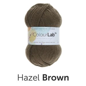 West Yorkshire Spinners Colourlab DK Yarn Wool - 491 Hazel Brown