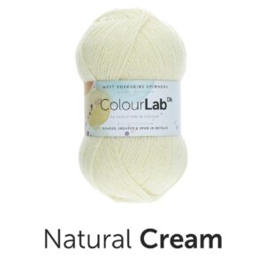 West Yorkshire Spinners Colourlab DK Yarn Wool - 010 Natural Cream