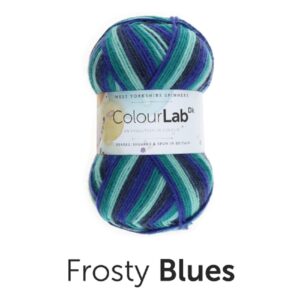 West Yorkshire Spinners Colourlab DK Yarn Wool - 892 Frosty Blues