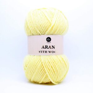 DY CHOICE Aran With Wool Knitting Yarn 100g - 634 Sunshine