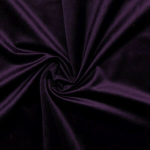 Plush Velvet Velour Fabric Material Bright Purple