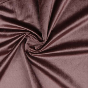 Plush Velvet Velour Fabric Material Old Pink