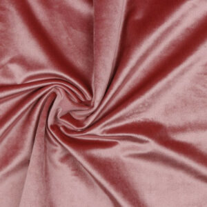 Plush Velvet Velour Fabric Material Light Pink