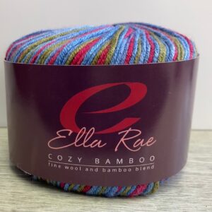 Ella Rae COZY BAMBOO Double Knitting Yarn Wool 50g - 108 Fun House