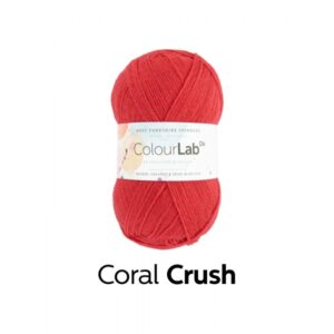 West Yorkshire Spinners Colourlab DK Yarn Wool 100g - 631 Coral Crush