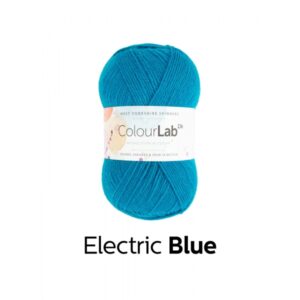 West Yorkshire Spinners Colourlab DK Yarn Wool 100g - 364 Electric Blue