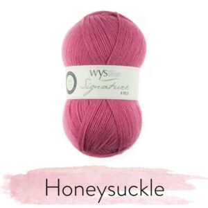 WYS Signature 4 ply Florist Knitting Wool Yarn 100g - 234 Honeysuckle