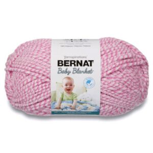 Bernat BABY BLANKET SUPER CHUNKY Knitting Yarn Wool 300g - 10001 Pink Twist