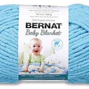 Bernat BABY BLANKET SUPER CHUNKY Knitting Yarn Wool 300g - 04734 Baby Teal