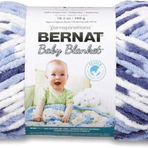Bernat BABY BLANKET SUPER CHUNKY Knitting Yarn Wool 300g - 04134 Blue Dreams