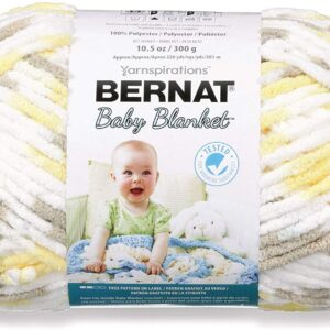 Bernat BABY BLANKET SUPER CHUNKY Knitting Yarn Wool 300g - 04328 Chicks and Bunnies